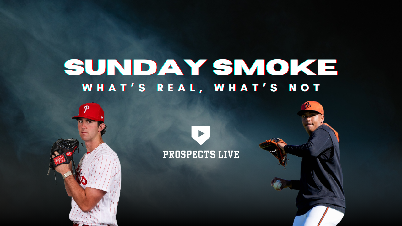 Sunday Smoke: 2025 Prospect Impact! (Part 1)