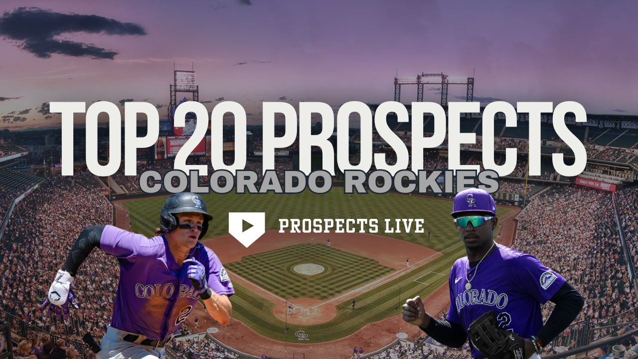 Colorado Rockies 2025 Top 20 Prospects