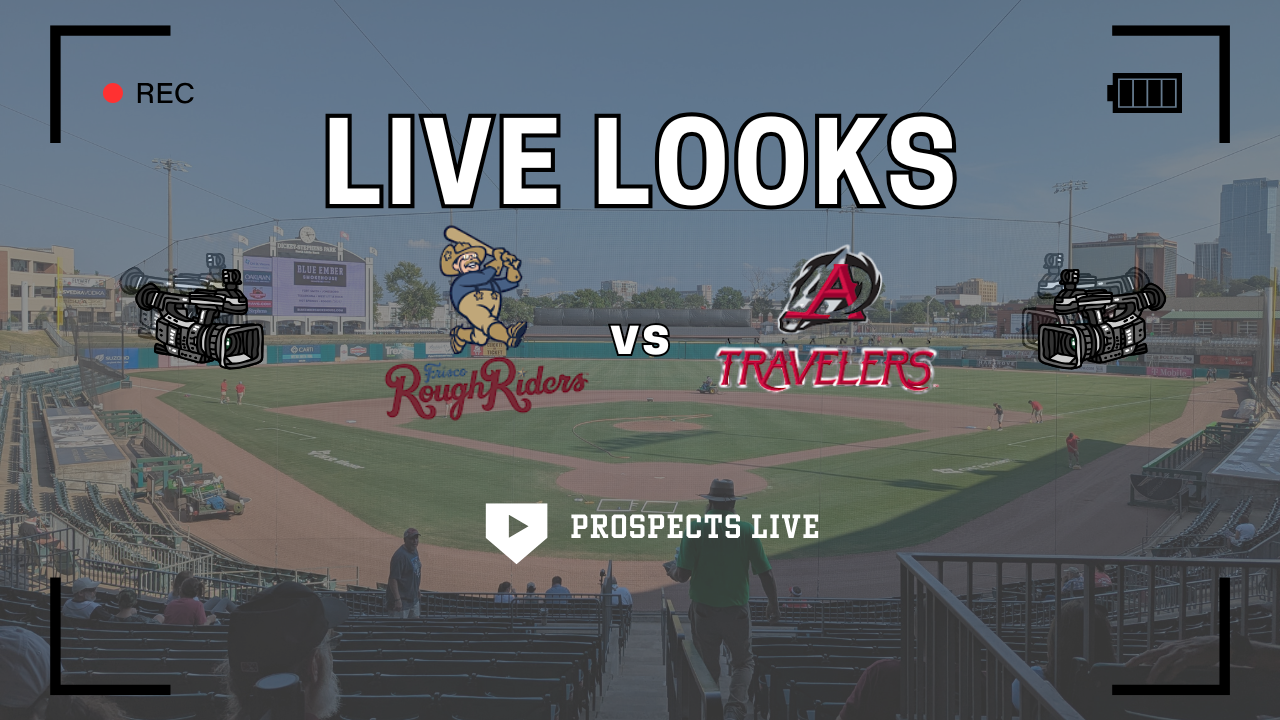 Greg Hoogkamp's Live Looks: Frisco Roughriders at Arkansas Travelers 8/9/25