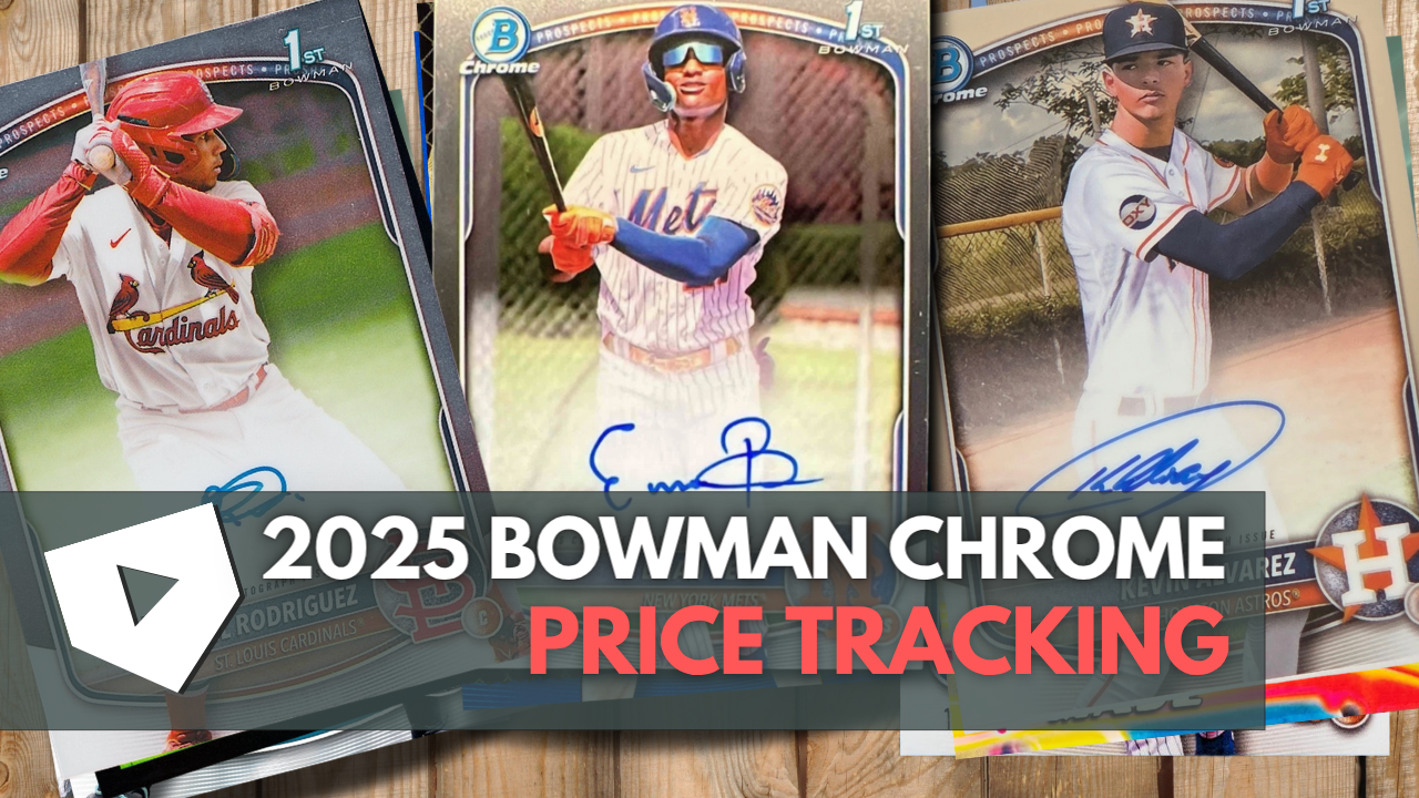 2025 Bowman Chrome: The 1st Bowman Chrome Prospect Price Tracking