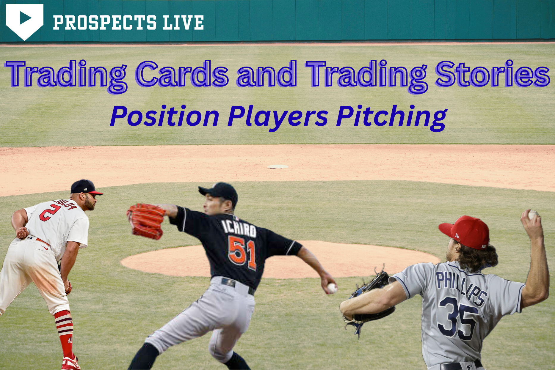 Trading Cards and Trading Stories: Position Players Pitching