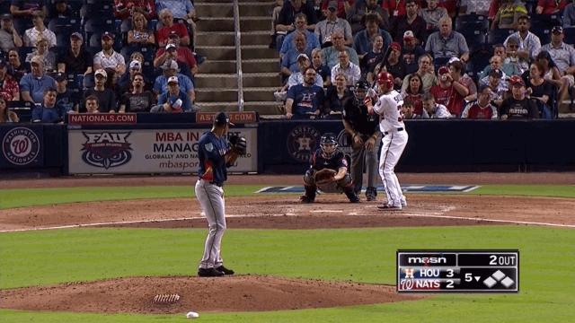 Abreu sequences a first-pitch curveball with a fastball on the black to start righty Adrian Sanchez.