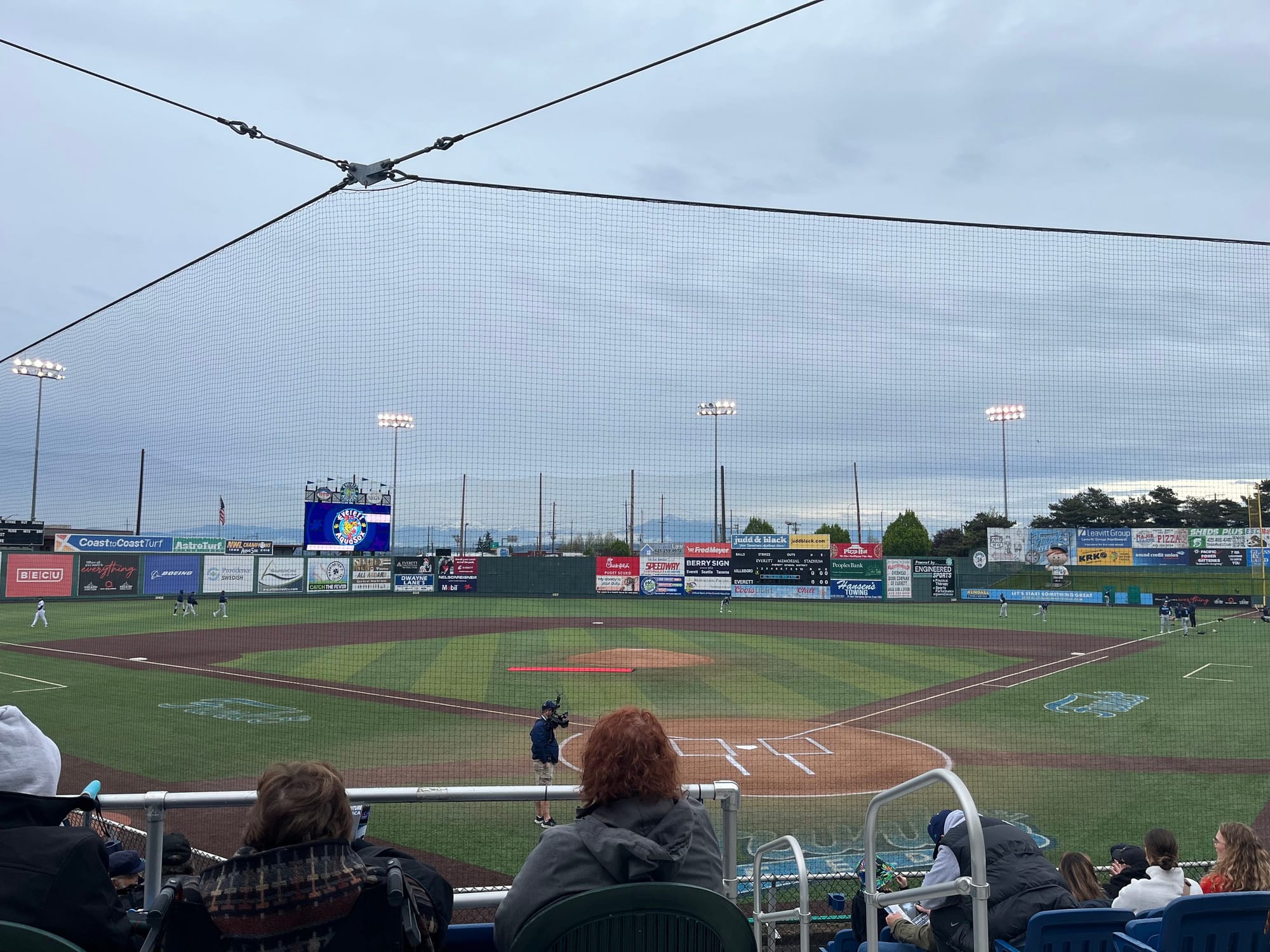 Live Looks: High-A Hillsboro Hops at Everett Aqua Sox - 5/7/24